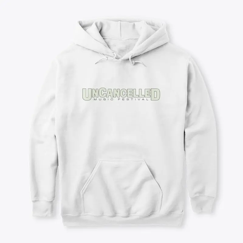 White on White Hoodie